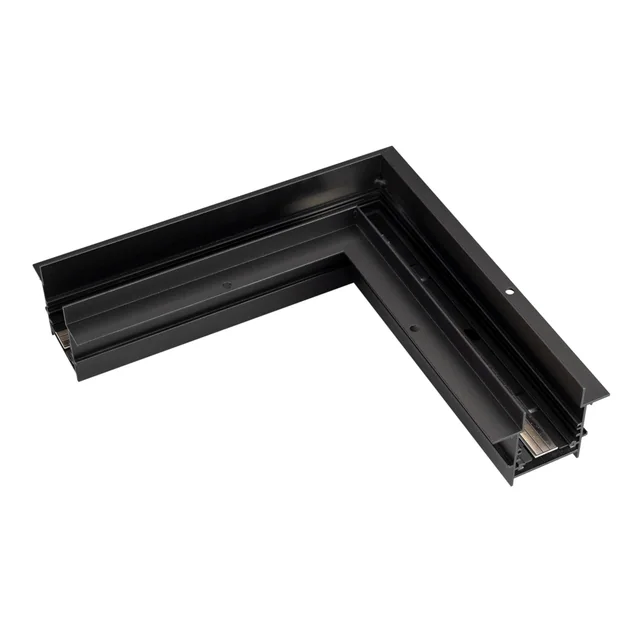 Коннектор угловой MAG-CON-4560-FDW-L90 (BK) (Arlight, IP20 Металл, 5 лет), артикул 034681