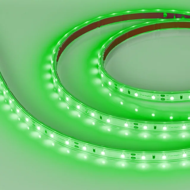 Лента герметичная RTW-P-A60-11mm 12V Green (4.8 W/m, IP66, 3528, 5m) (Arlight, -), артикул 034865