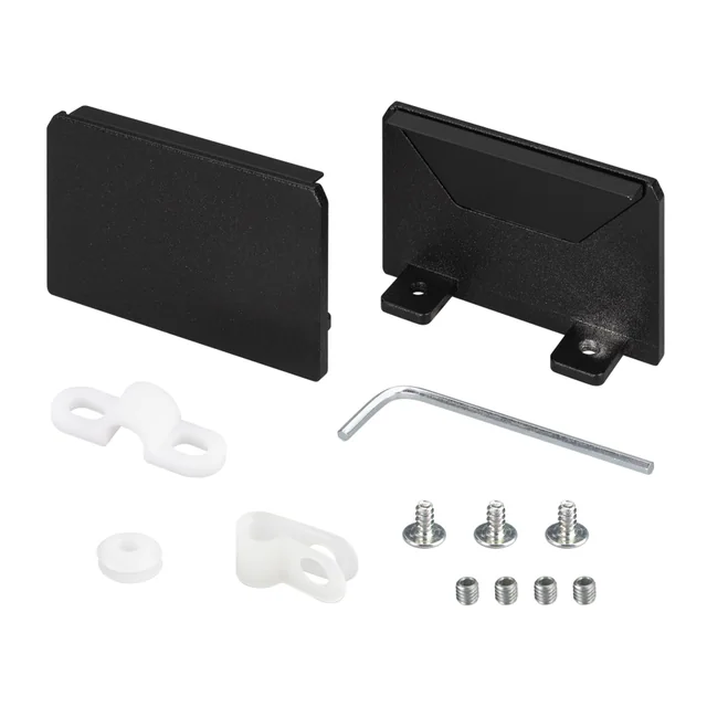 Заглушка SL-LINIA69-FANTOM SEAMLESS BLACK глухая (Arlight, Металл), артикул 034874