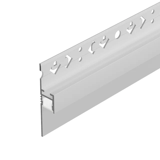 Профиль ARH-PLINTUS-FANTOM-2000 WHITE (Arlight, Алюминий), артикул 034983