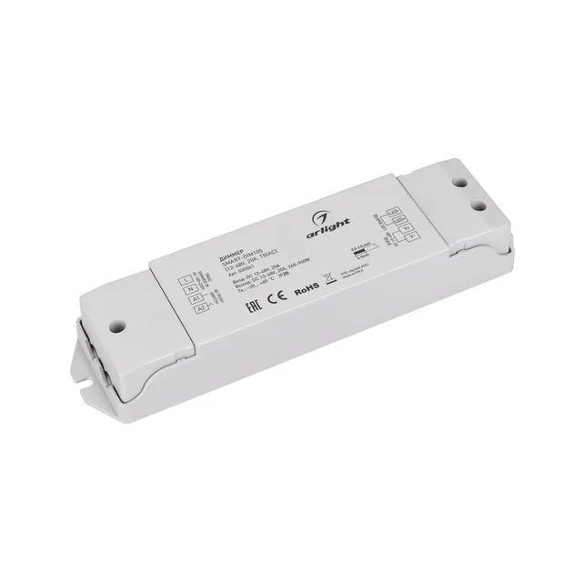 Диммер SMART-DIM105 (12-48V, 20A, TRIAC) (Arlight, IP20 Пластик, 5 лет), артикул 035061
