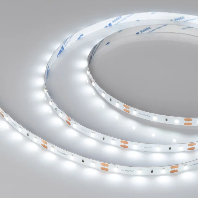 Лента NT-A60-8mm 12V White6000 (4.8 W/m, IP20, 3528, 5m) (Arlight, Открытый), артикул 035698