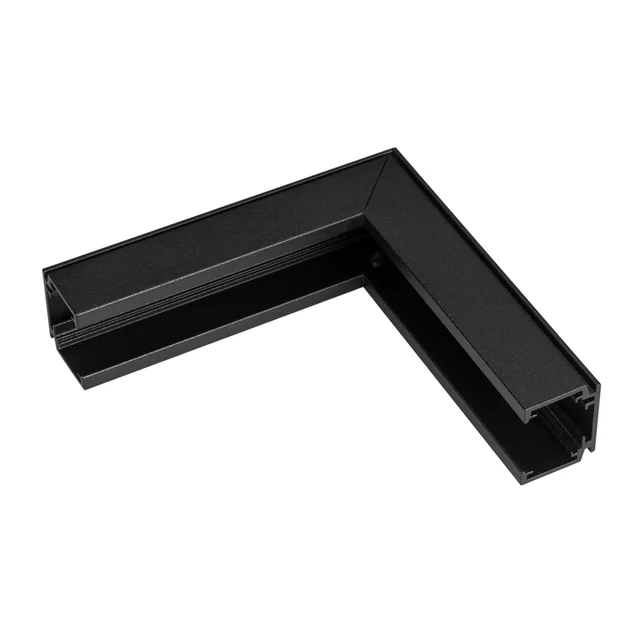 Коннектор угловой MAG-ORIENT-CON-2620-L90-INT (BK, внутренний) (Arlight, IP20 Металл, 3 года), артикул 036022