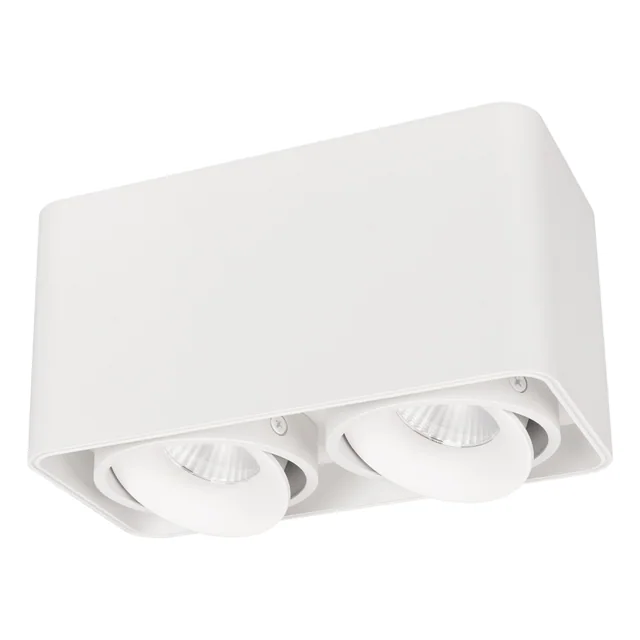 Светильник SP-CUBUS-S195x100-2x8W Day4000 (WH, 45 deg, 230V) (Arlight, IP20 Металл, 3 года), артикул 036059