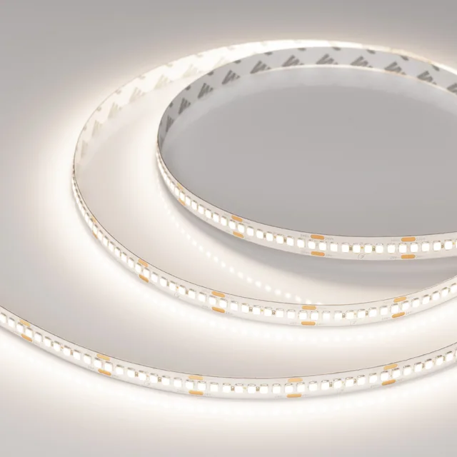 Лента RT-A240-10mm 24V Day4000 (22 W/m, IP20, 2835, 5m) (Arlight, высок.эфф.150 лм/Вт), артикул 036213
