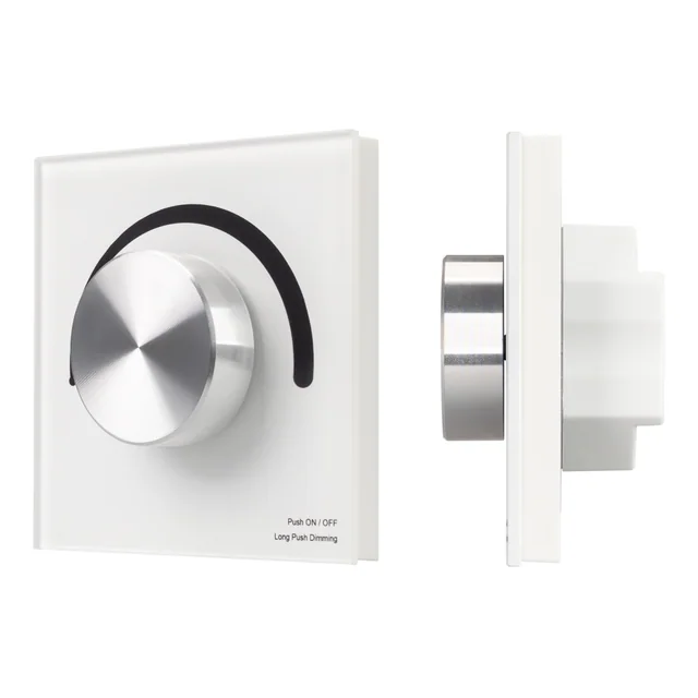 INTELLIGENT ARLIGHT Роторная панель SMART-1-10V-301-31-DIM-IN White (24-48V, 2.4G) (IARL, IP20 Пластик, 5 лет), артикул 036242