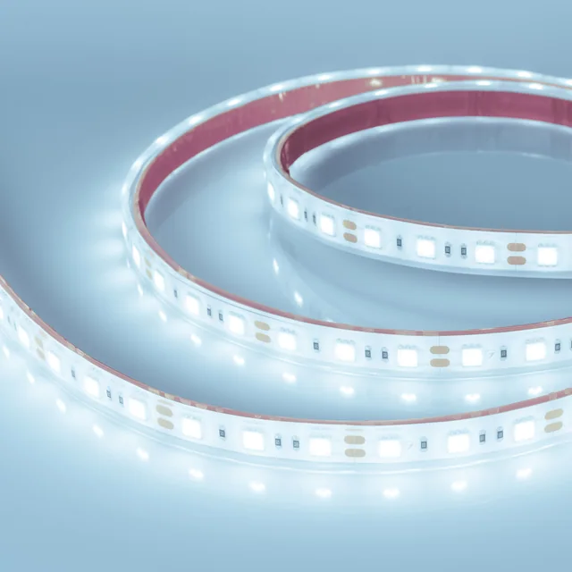 Лента герметичная RTW-PFS-B60-13mm 12V Cool 10K (14.4 W/m, IP68, 5060, 5m) (Arlight, 14.4 Вт/м, IP68), артикул 036441