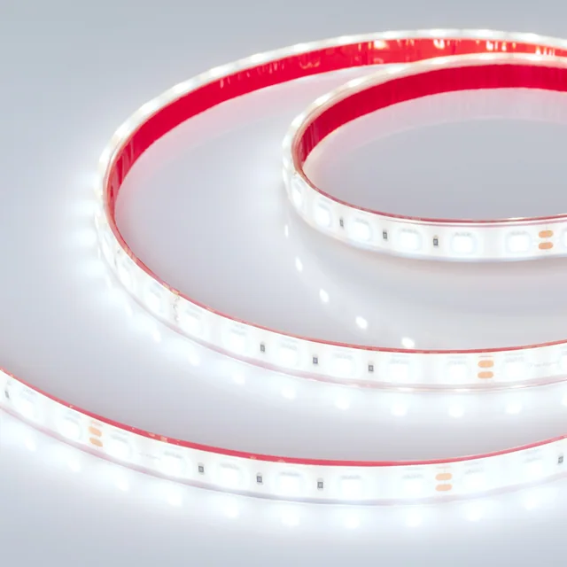 Лента герметичная RTW-PFS-B60-13mm 24V Cool 10K (14.4 W/m, IP68, 5060, 5m) (Arlight, 14.4 Вт/м, IP68), артикул 036443
