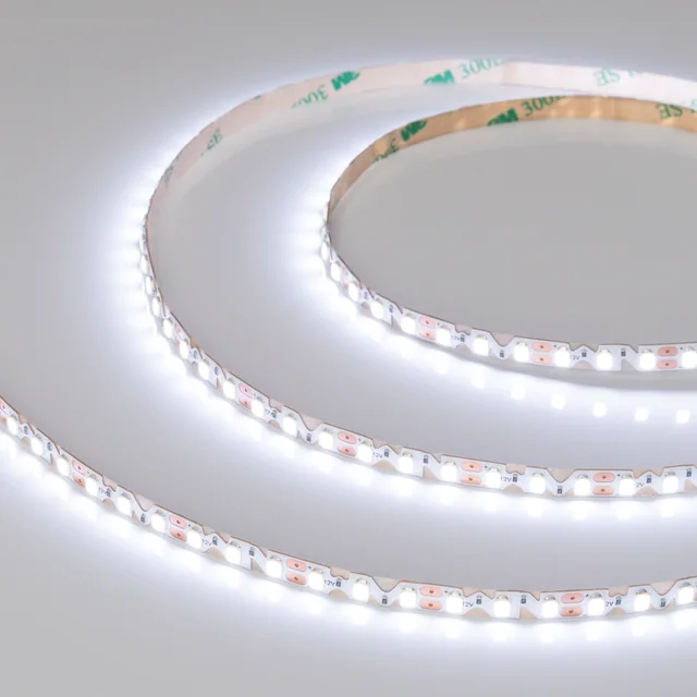 Лента RZ-A120-6mm 12V Cool 8K (12 W/m, IP20, 2835, 5m) (Arlight, 12 Вт/м, IP20), артикул 036453