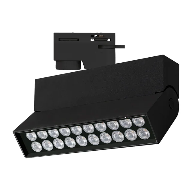Светильник LGD-LOFT-TRACK-2TR-S170-10W Warm3000 (BK, 24 deg, 230V) (Arlight, IP20 Металл, 3 года), артикул 036469