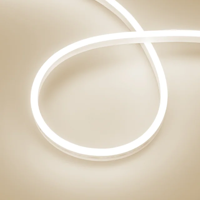 Лента герметичная AURORA-PS-A120-12x6mm 24V Day4000 (10 W/m, IP65, 2835, 5m) (Arlight, Силикон, 2 года), артикул 036674