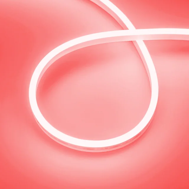 Лента герметичная AURORA-PS-A120-12x6mm 24V Red (10 W/m, IP65, 2835, 5m) (Arlight, Силикон, 2 года), артикул 036684