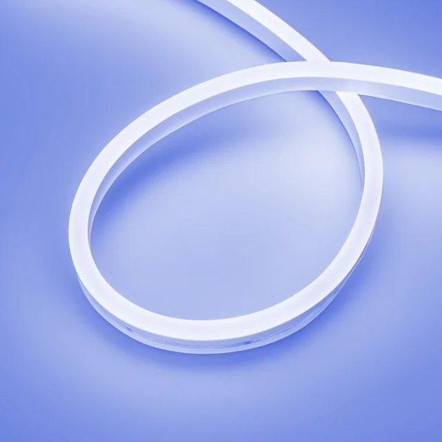 Лента герметичная AURORA-PS-A120-16x8mm 24V Blue (10 W/m, IP65, 2835, 5m) (Arlight, Силикон, 2 года), артикул 036691