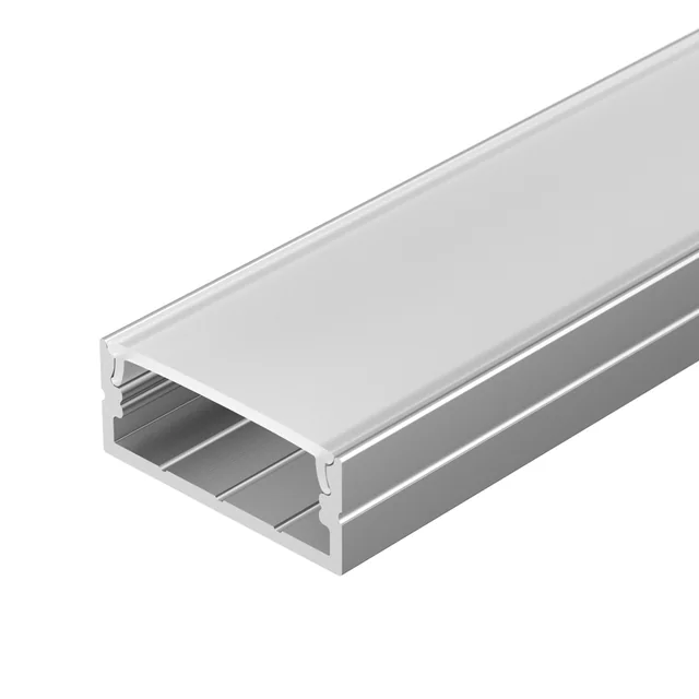 Профиль с экраном ARH-WIDE-H10-2000 ANOD+OPAL (Arlight, Алюминий), артикул 036768