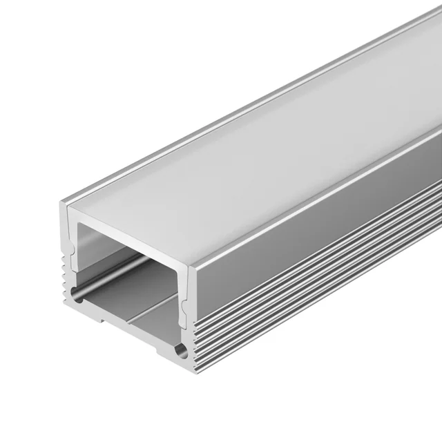 Профиль с экраном SL-SLIM20-H13-2000 ANOD+OPAL (Arlight, Алюминий), артикул 036835