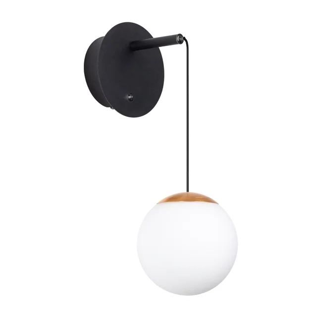 Светильник SP-BEADS-WALL-HANG-R130-6W Day4000 (BK-GD, 180 deg, 230V) (Arlight, IP20 Металл, 3 года), артикул 037065