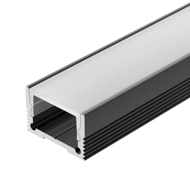 Профиль SL-SLIM20-H13-2000 BLACK (Arlight, Алюминий), артикул 037112