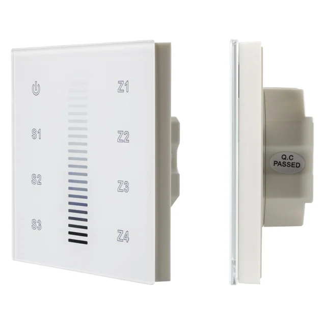 INTELLIGENT ARLIGHT Сенсорная панель DALI-901-11-ADDR-3SC-DIM-DT6-IN White (BUS) (IARL, IP20 Пластик, 3 года), артикул 037190