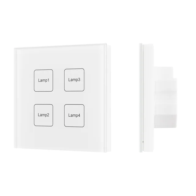 INTELLIGENT ARLIGHT Сенсорная панель DALI-901-11-ADDR-DIM-DT6-IN White (BUS) (IARL, IP20 Пластик, 3 года), артикул 037192