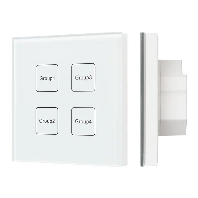INTELLIGENT ARLIGHT Сенсорная панель DALI-901-11-4G-DIM-DT6-IN White (BUS) (IARL, IP20 Пластик, 3 года), артикул 037194
