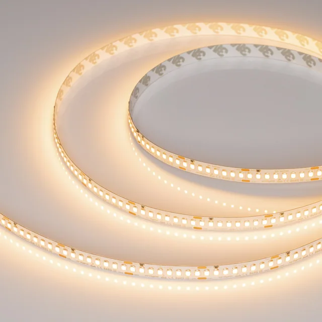 Лента UL-A200-10mm 24V Warm2700 (20 W/m, IP20, 2835, 5m) (Arlight, высок.эфф.150 лм/Вт), артикул 037222