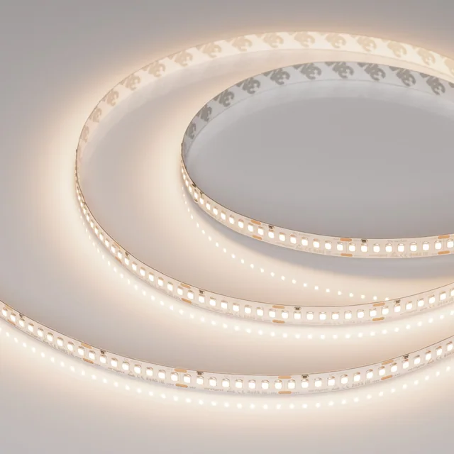Лента UL-A200-10mm 24V Warm3500 (20 W/m, IP20, 5m) (Arlight, высок.эфф.150 лм/Вт), артикул 037225