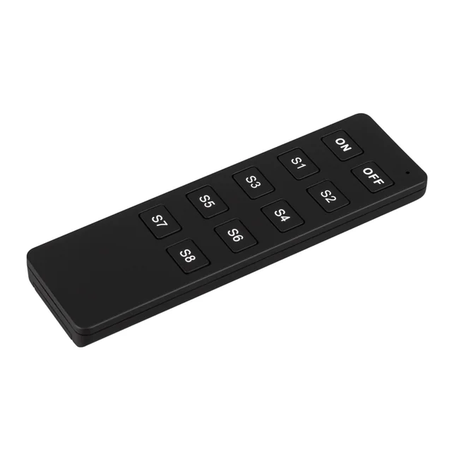 INTELLIGENT ARLIGHT Пульт SMART-801-22-8SC-MULTI Black (3V, 2.4G) (IARL, IP20 Пластик, 5 лет), артикул 037335