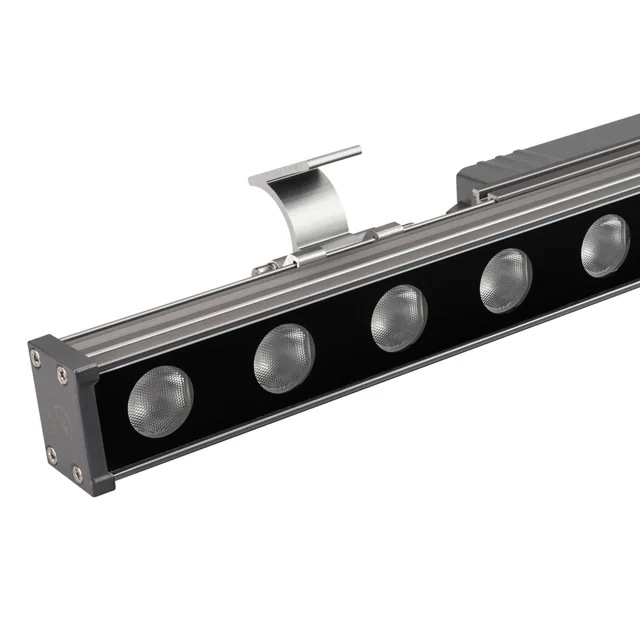Линейный прожектор AR-LINE-500-12W Warm (GR, 30 deg, 230V) (Arlight, IP65 Металл, 3 года), артикул 037369(1)
