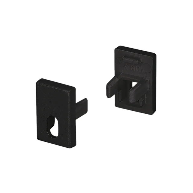 Заглушка SL-MINI-8-H12 BLACK с отверстием (Arlight, Пластик), артикул 037506