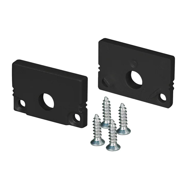 Заглушка SL-SLIM20-H13 BLACK с отверстием (Arlight, Пластик), артикул 037513