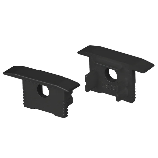 Заглушка SL-SLIM-H13M-F25 BLACK с отверстием (Arlight, Пластик), артикул 037515