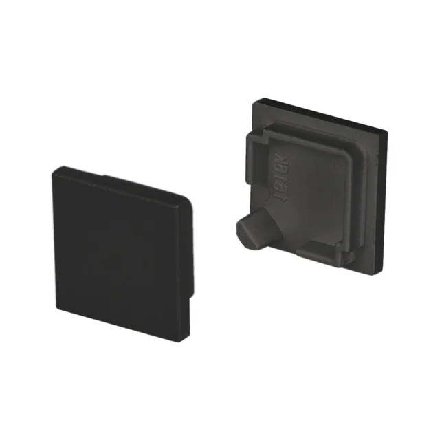 Заглушка SL-KANT-H16 SQUARE BLACK глухая (Arlight, Пластик), артикул 037518