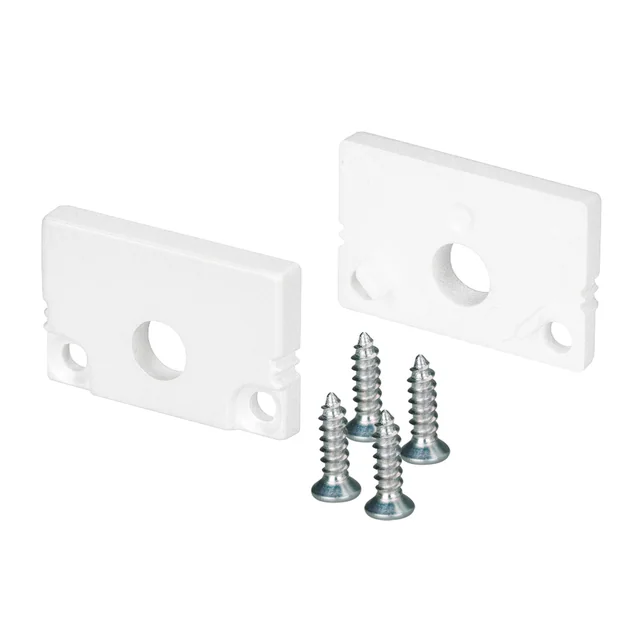 Заглушка SL-SLIM20-H13 WHITE с отверстием (Arlight, Пластик), артикул 037536