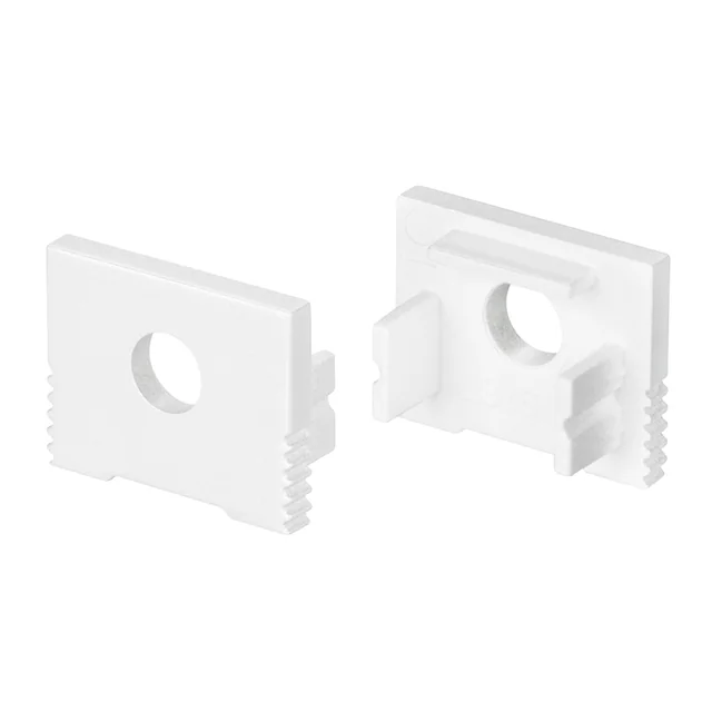 Заглушка SL-SLIM-H13M WHITE с отверстием (Arlight, Пластик), артикул 037538