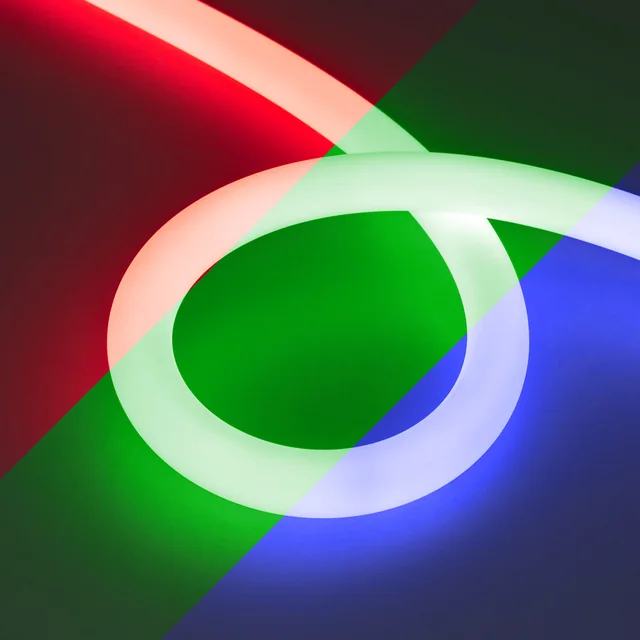Лента герметичная MOONLIGHT-TOP-F280-D25mm 24V RGB 360deg (14.4 W/m, IP65, 3535, 5m, wire x1) (Arlight, Вывод прямой, 3 года), артикул 037563