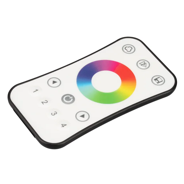 INTELLIGENT ARLIGHT Пульт SMART-RF-801-52-4G-1SC-RGB White (3V, 2.4G) (IARL, IP20 Пластик, 5 лет), артикул 037675