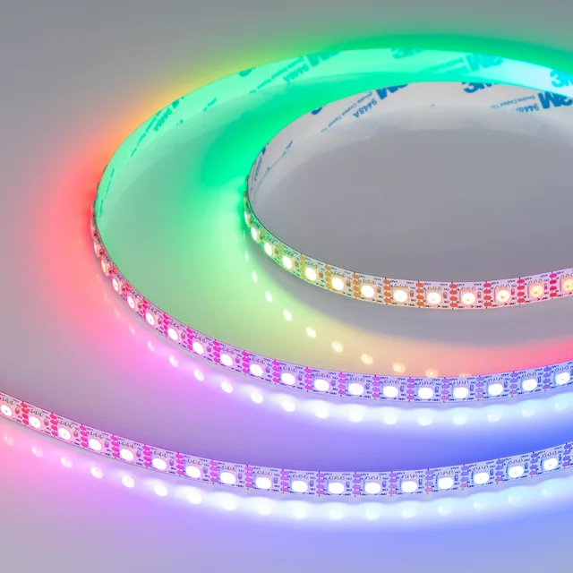 Лента SPI-B96-10mm 12V RGB-PX1-BPT (13 W/m, IP20, 5060, 5m) (Arlight, Открытый), артикул 037868