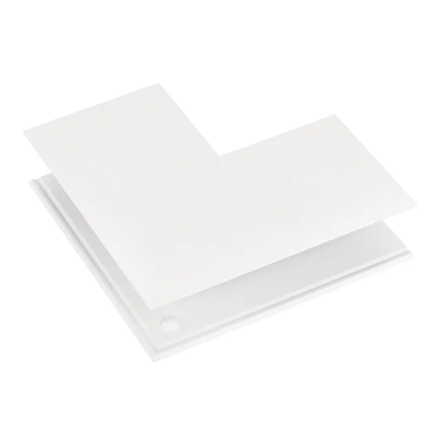 Коннектор угловой MAG-CON-ORIENT-2652-L90-EXT (WH, внешний) (Arlight, IP20 Металл, 3 года), артикул 037885