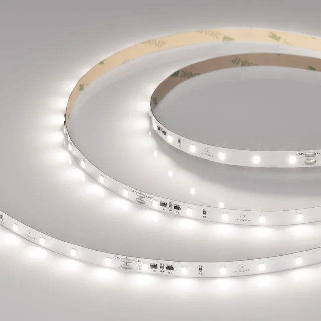Лента IC-A60-8mm 24V Day5000 (4.8 W/m, IP20, 2835, 10m) (Arlight, стабилизированная), артикул 037955