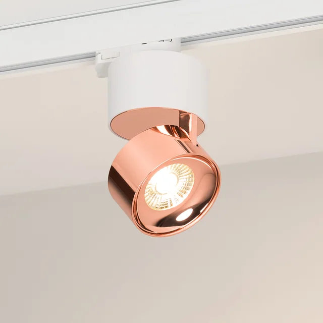 Светильник SP-PLURIO-TRACK-4TR-R77-9W Day4000 (WH-COP, 36 deg, 230V) (Arlight, IP20 Металл, 3 года), артикул 038102