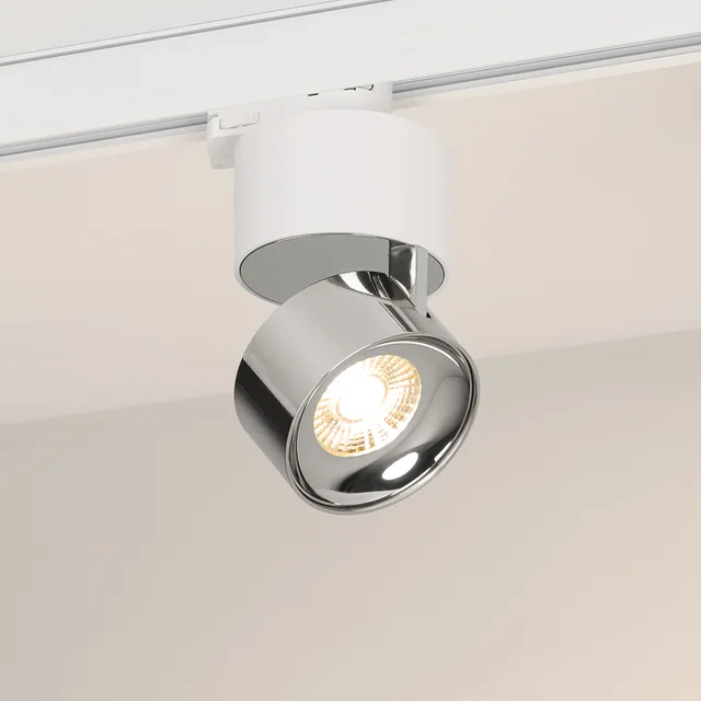 Светильник SP-PLURIO-TRACK-4TR-R77-9W Day4000 (WH-CHR, 36 deg, 230V) (Arlight, IP20 Металл, 3 года), артикул 038104