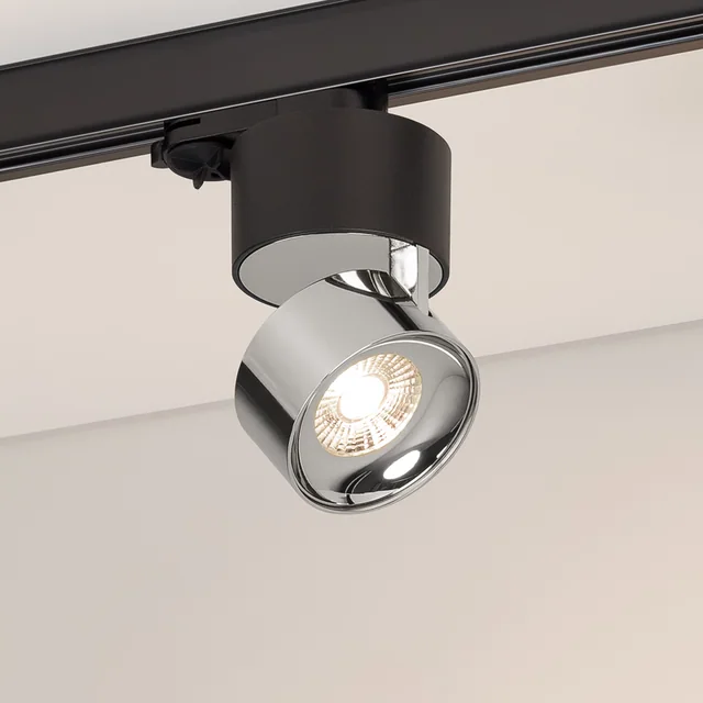 Светильник SP-PLURIO-TRACK-4TR-R77-9W Day4000 (BK-CHR, 36 deg, 230V) (Arlight, IP20 Металл, 3 года), артикул 038111