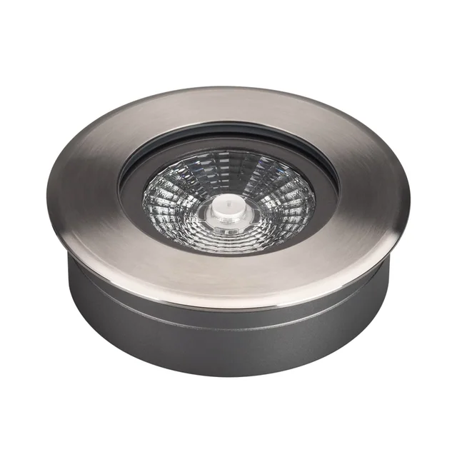 Светильник ART-GROUND-SLIM-R130-9W Warm3000 (SL, 30 deg, 24V) (Arlight, IP67 Металл, 3 года), артикул 038165