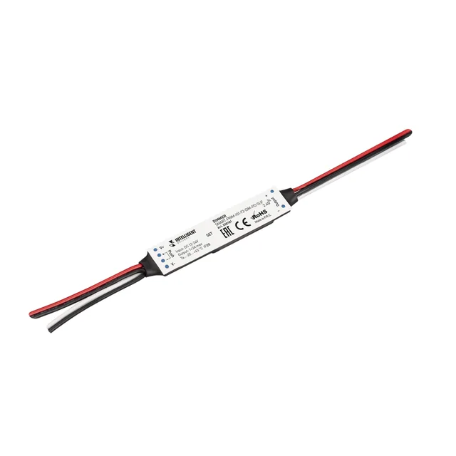 INTELLIGENT ARLIGHT Диммер SMART-PWM-101-72-DIM-PD-SUF (12-24V, 1x3A, SS, 2.4G) (IARL, Пластик), артикул 038181
