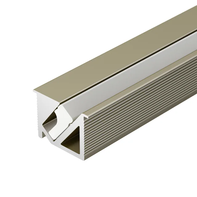 Профиль SL-BEVEL-H10-F14-2000 ANOD OLIVE GREY (Arlight, Алюминий), артикул 038200