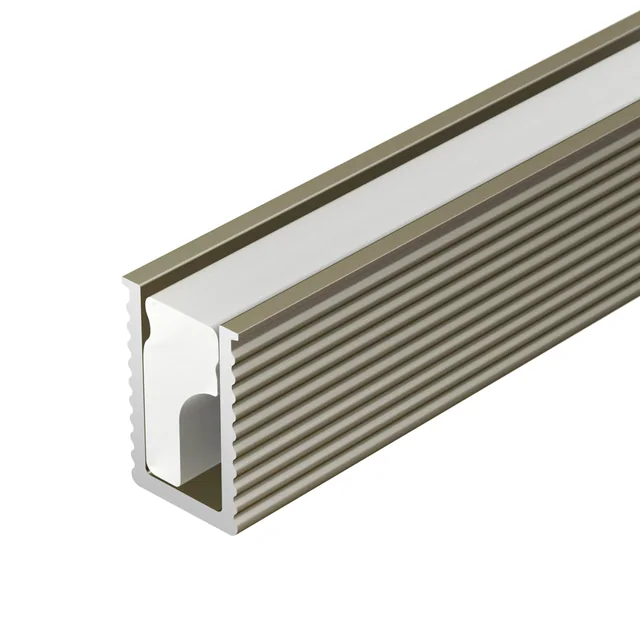 Профиль SL-MINI-6-H9-2000 ANOD OLIVE GREY (Arlight, Алюминий), артикул 038203