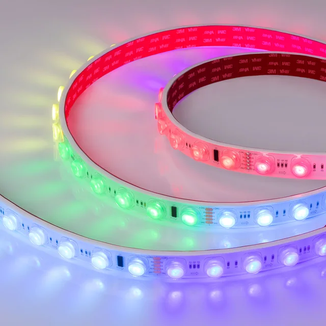 Лента герметичная DMX-FLT-PS-S36-23mm 24V RGB-PX6 (20 W/m, IP67, 30deg, 5m) (Arlight, -), артикул 038297