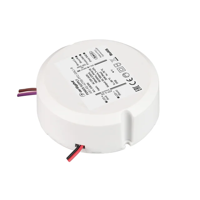 Блок питания ARJ-KE-42700-PFC-DALI-R (30W, 9-42V, 0.7A) (Arlight, IP20 Пластик, 3 года), артикул 038300