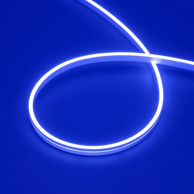 Лента герметичная MOONLIGHT-SIDE-A168-4x10mm 24V Blue (7.2 W/m, IP65, 5m, wire x2) (Arlight, Вывод прямой, 3 года), артикул 038314