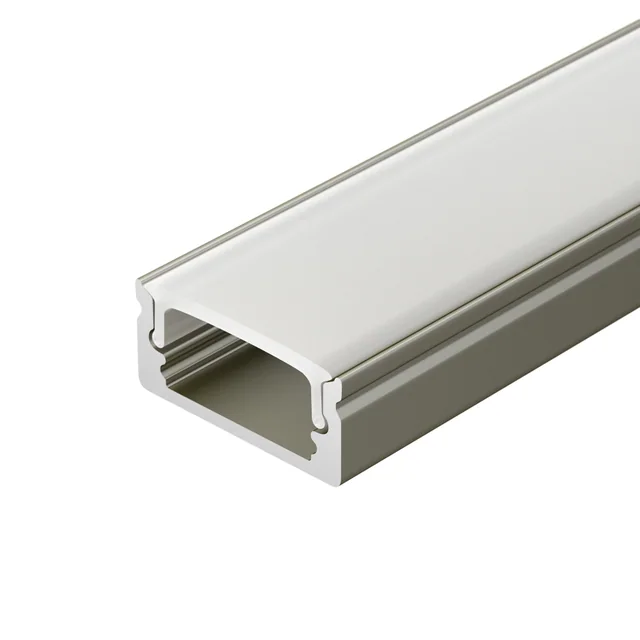Профиль LINE-1708-2000 ANOD OLIVE GREY (Arlight, Алюминий), артикул 038439